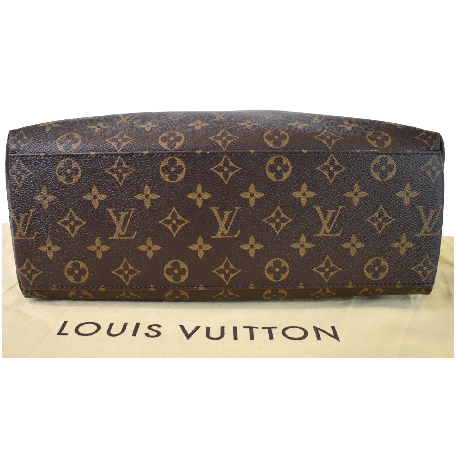 Louis Vuitton Tuileries Pochette NM Monogram Canvas with Leather Brown  5788661