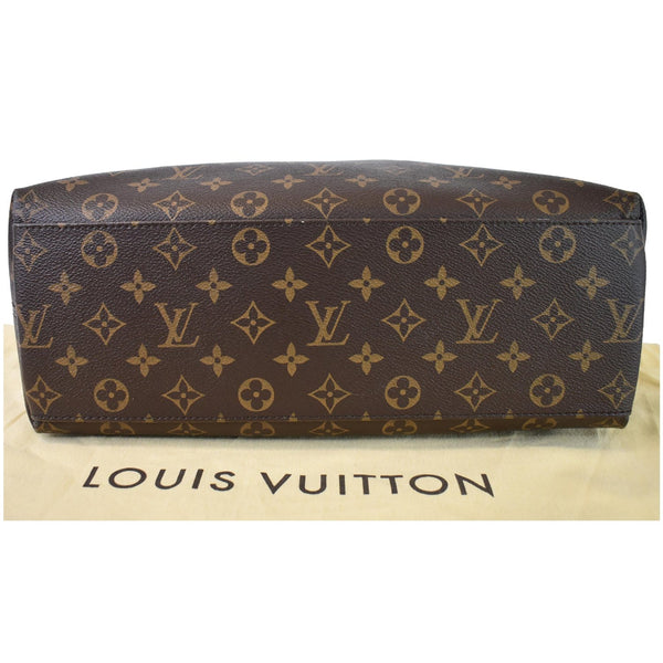 Louis Vuitton Tuileries Monogram Canvas Hobo Bag Women - flat bottom side