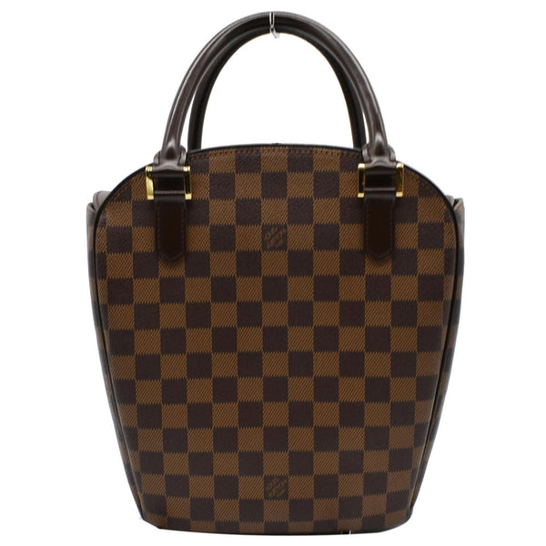 LOUIS VUITTON Sarria Seau Damier Ebene Tote Bag Brown