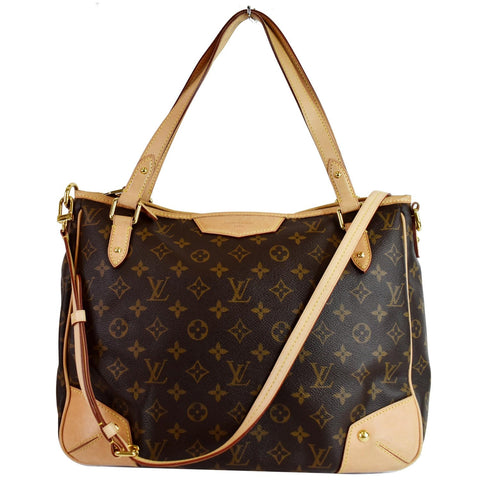 LOUIS VUITTON Estrela MM Monogram Canvas Shoulder Bag Brown