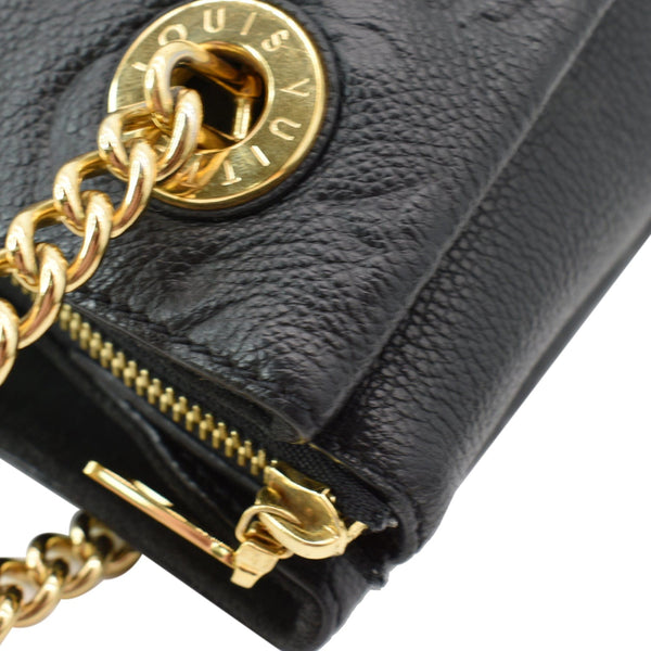 LOUIS VUITTON Surene MM Empreinte Leather Shoulder Bag Black