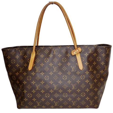 LOUIS VUITTON Monogram Canvas Raspail MM Shoulder Bag Brown