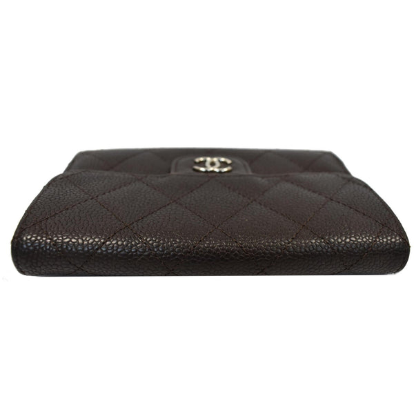 Chanel Classic Flap Caviar Leather Card Holder for women | DDH