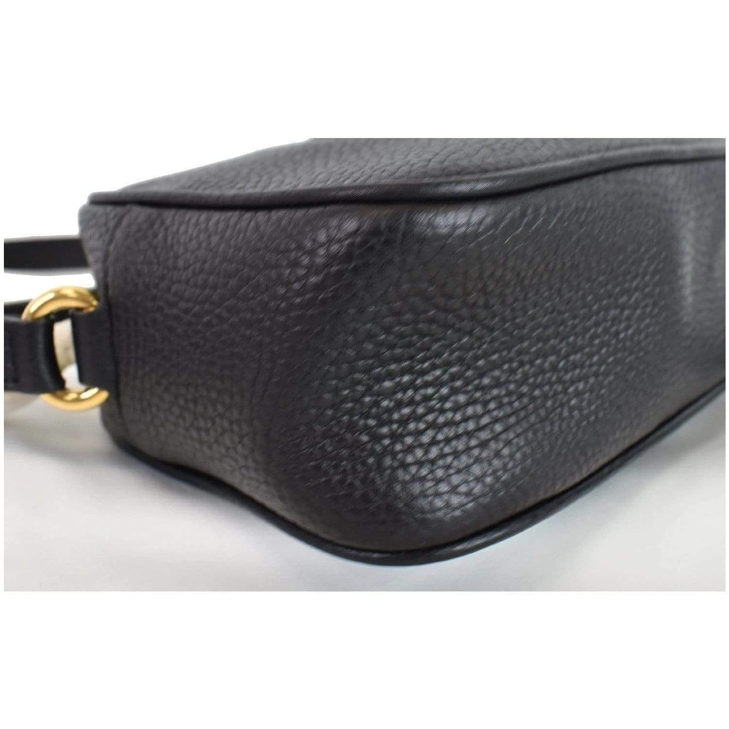 GUCCI Soho Disco Small Leather Crossbody Bag Black 347994 - 15% OFF