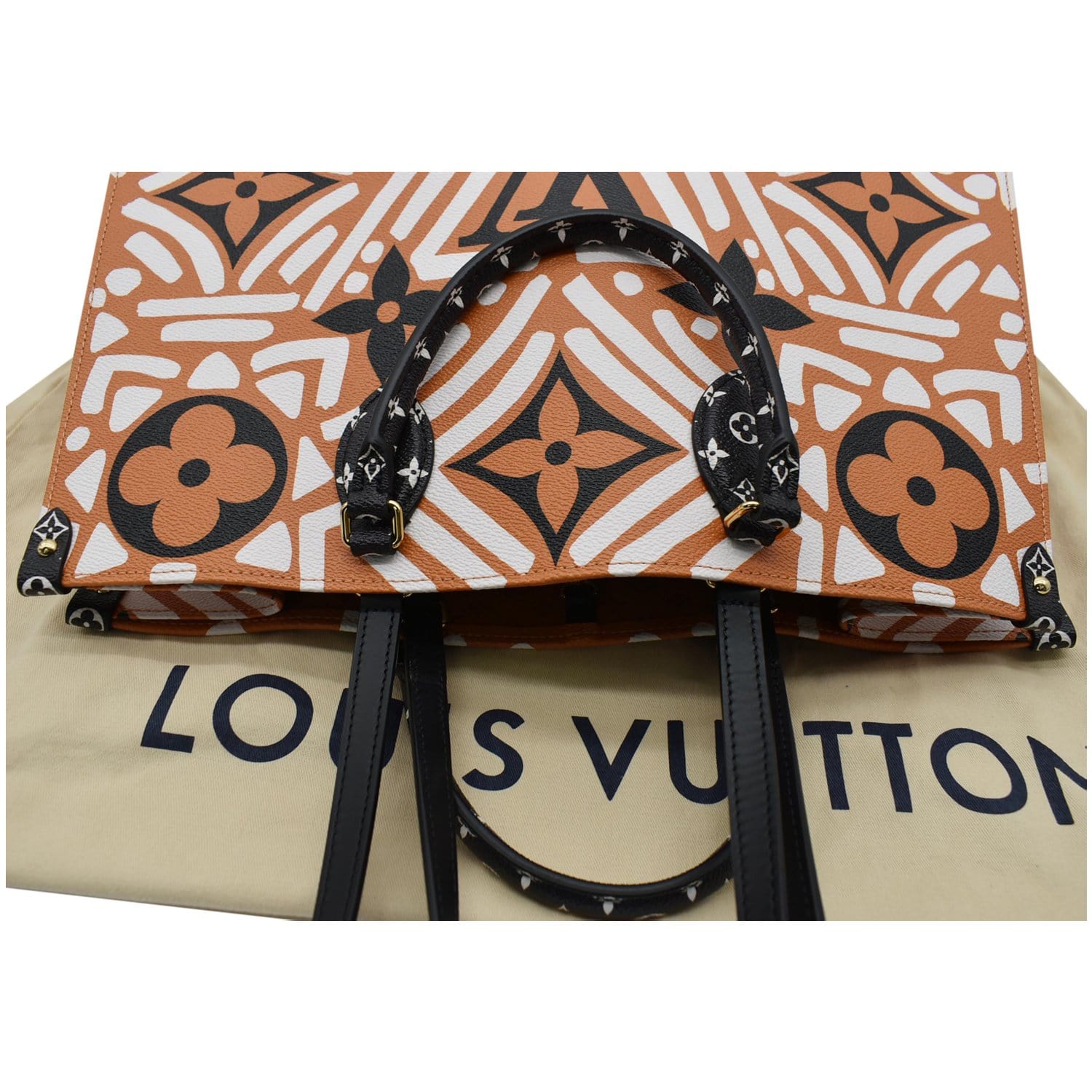 Louis Vuitton Monogram Giant Crafty Onthego GM - Orange Totes