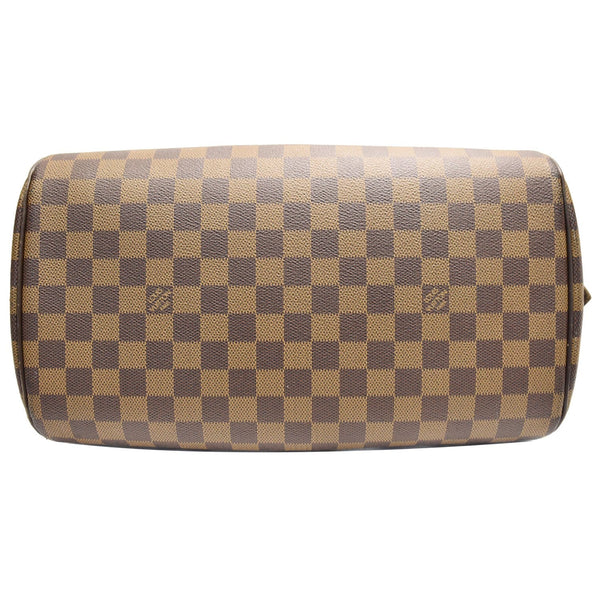 Louis Vuitton Ribera MM Damier Ebene Satchel Bag Bottom