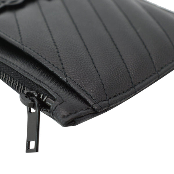 Yves Saint Laurent Matelasse Bill Grain De Poudre Zip Pouch