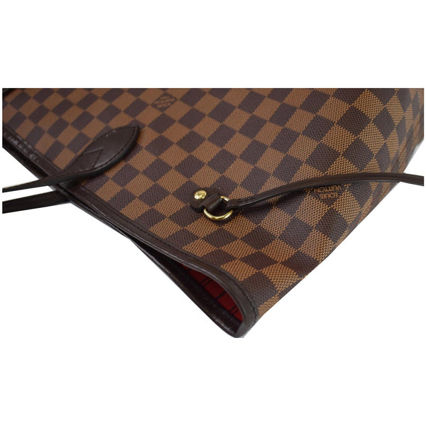 Louis Vuittton Neverfull GM Damier Ebene Shoulder Bag - brown bag