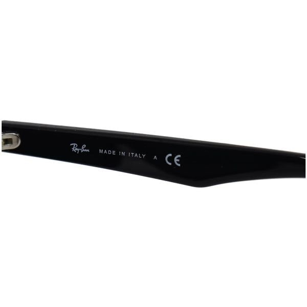 Ray-Ban Gloss Black Nylon Sunglasses made in Italy