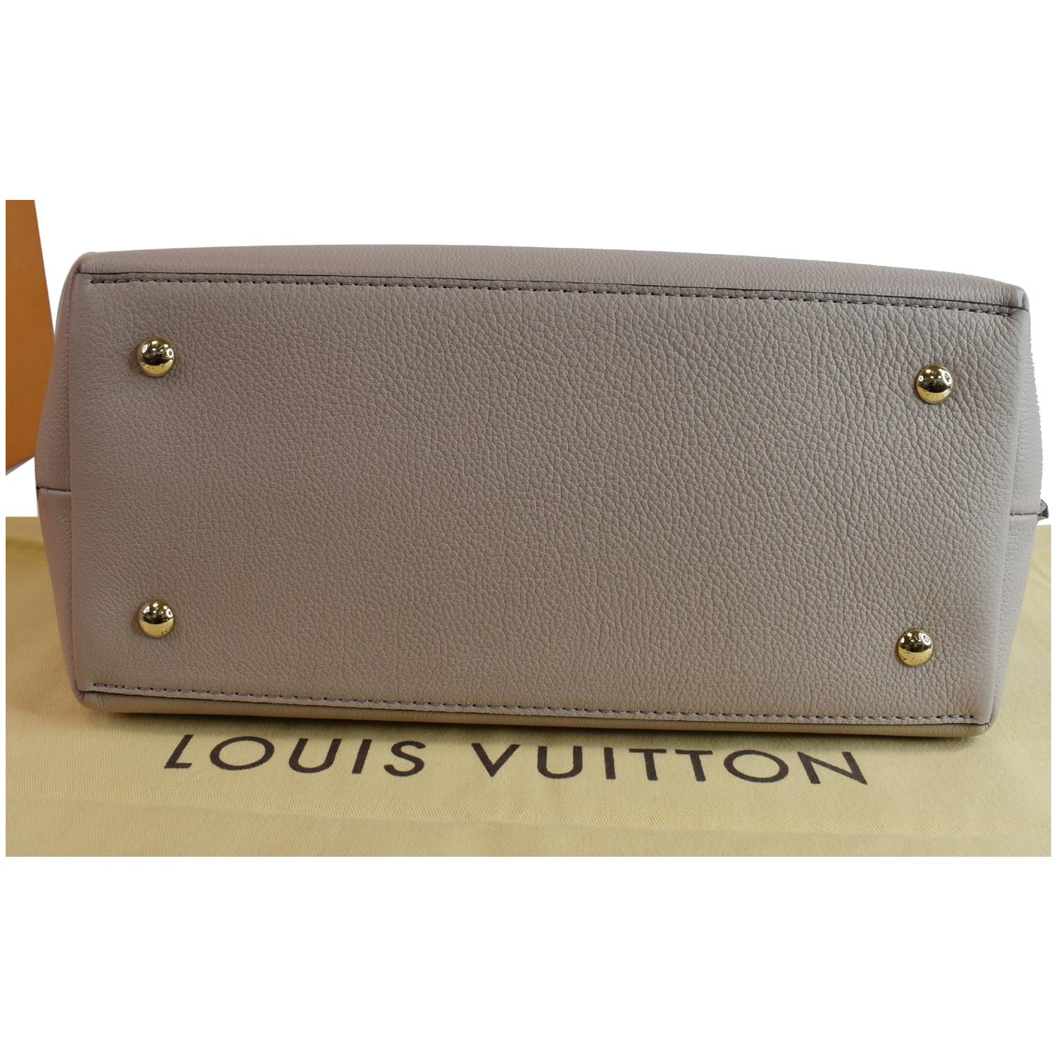 Louis Vuitton, Lockme Ever MM Greige Handbag