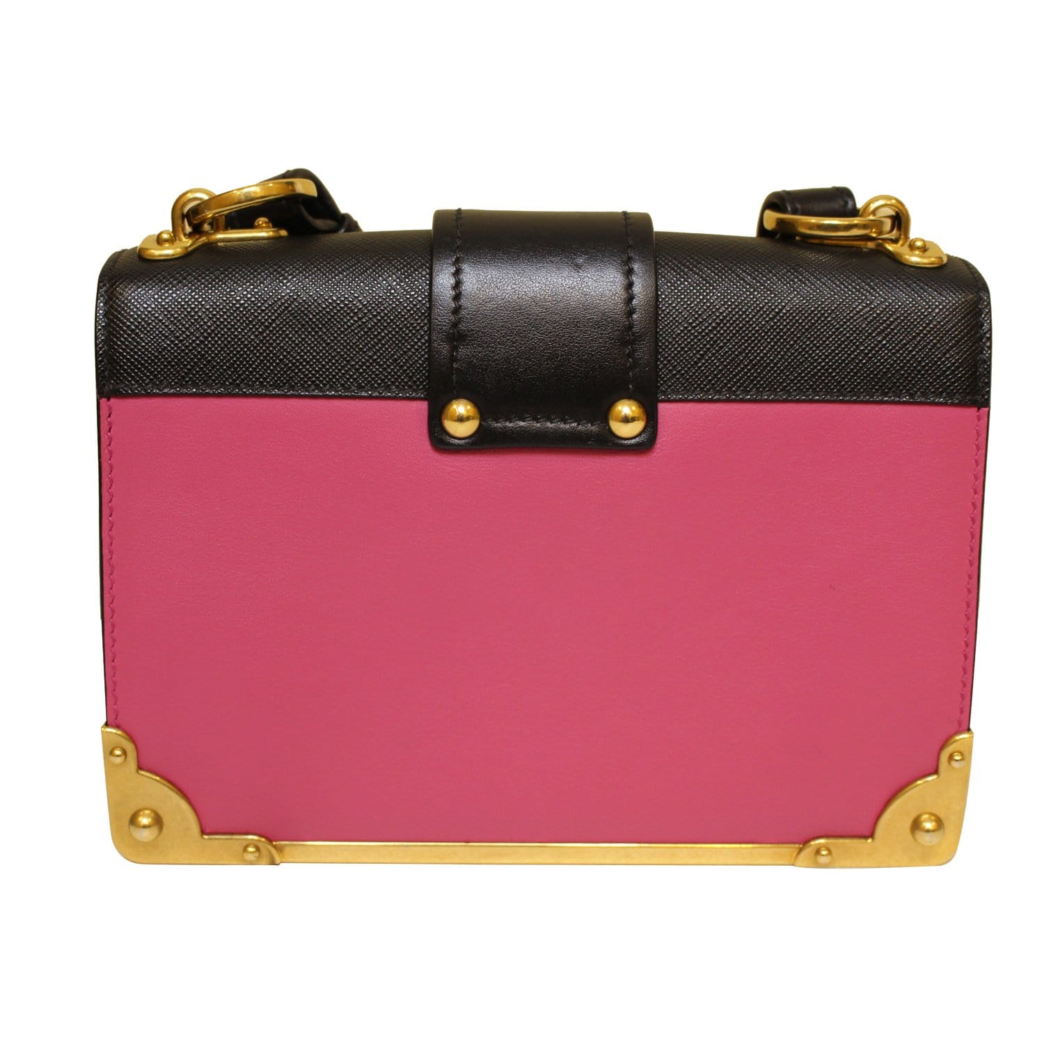 Prada Saffiano Leather Cahier Shoulder Bag (SHF-a453Ku) – LuxeDH