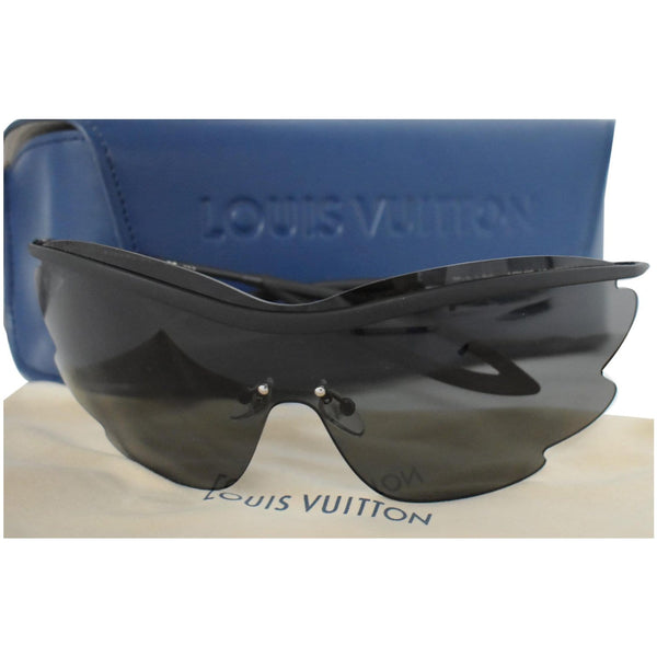 LOUIS VUITTON Bohemian Vuittony Mask Z1227U Black Sunglasses