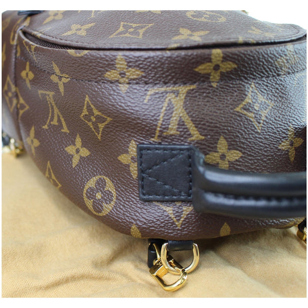 Louis Vuitton Palm Springs Mini Monogram Backpack closed view