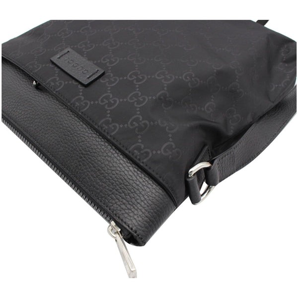 GUCCI GG Monogram Nylon Small Messenger Bag Black 510342