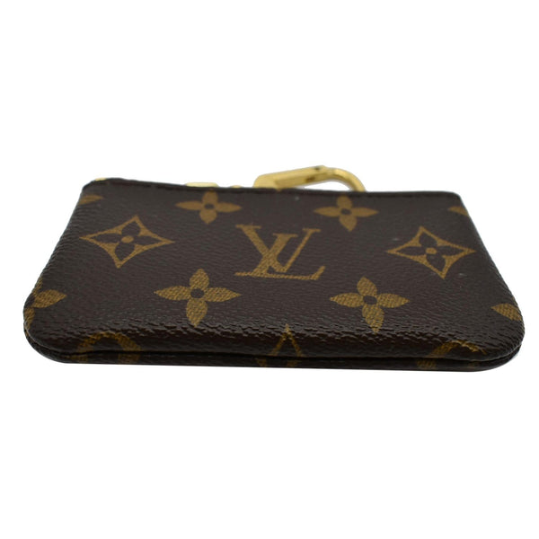LOUIS VUITTON Key Coin Pouch Monogram Canvas Brown