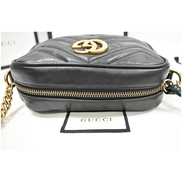Gucci GG Marmont Matelasse Mini Leather bag - top round zip