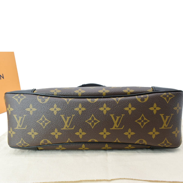 LOUIS VUITTON Odeon NM MM Monogram Shoulder Bag Black/Brown