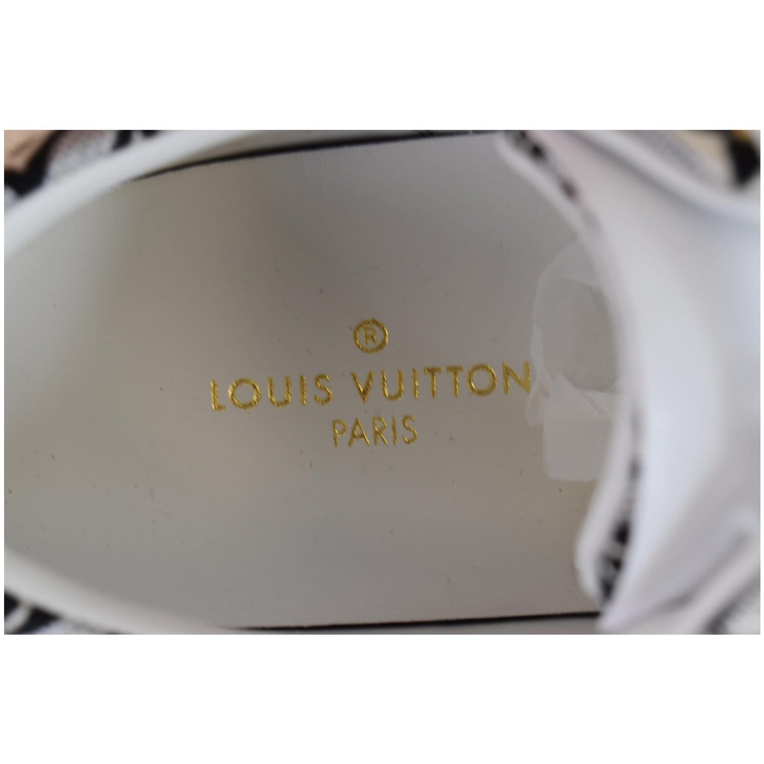 Louis Vuitton, Shoes, Louis Vuitton 854 Jacquard Leather Sneakers