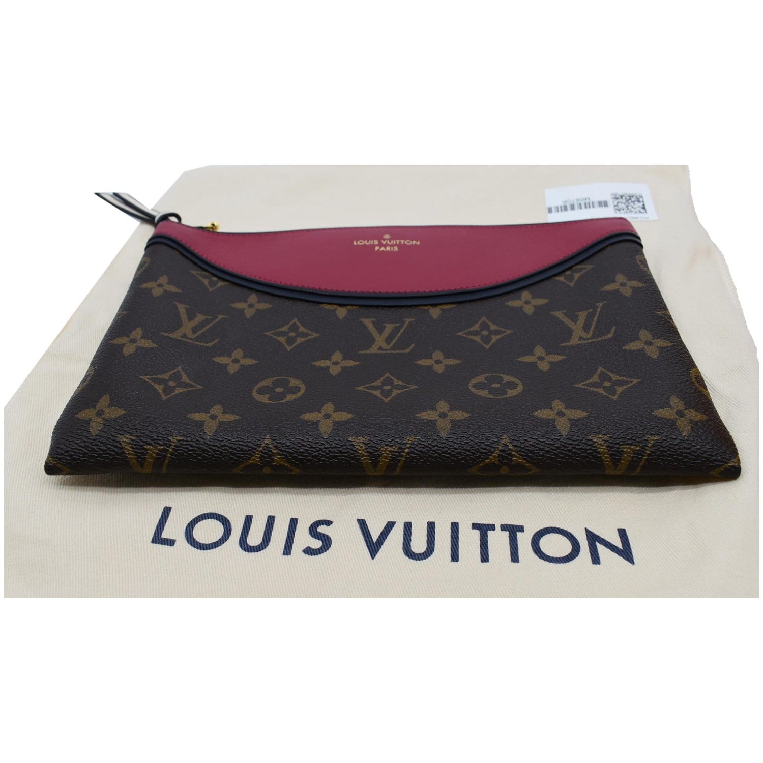 Mint Auth Louis Vuitton M64035 Monogram Pochette Tuileries Clutch Bag LV F/S