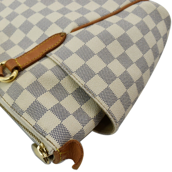 LOUIS VUITTON Totally PM Damier Azur Shoulder Bag White