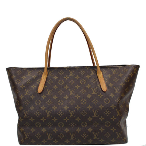 LOUIS VUITTON Monogram Canvas Raspail MM Shoulder Bag Brown