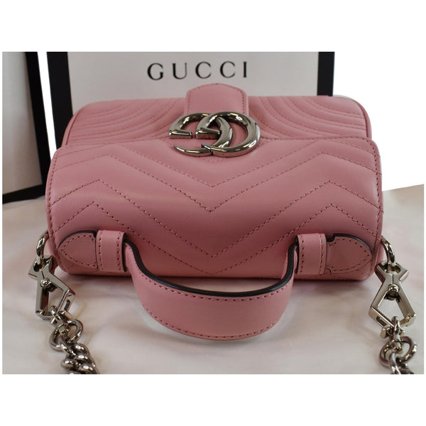 Gucci GG Marmont Mini Top Handle Bag top preview