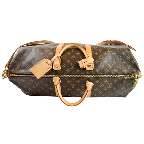 Louis Vuitton Keepall Bandouliere 55 Canvas Travel Bag for women