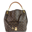 LOUIS VUITTON Metis Hobo Monogram Canvas Shoulder Bag Brown