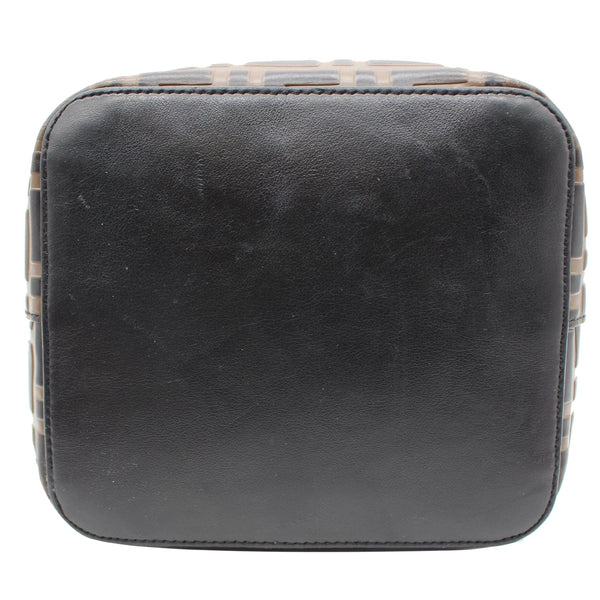 FENDI Mon Tresor Drawstring FF Canvas Bucket Bag Multicolor