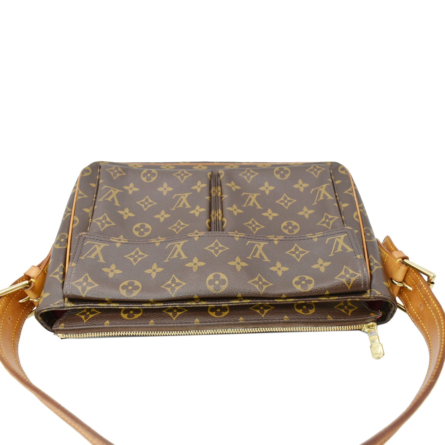 Louis Vuitton Viva Cite GM Monogram Canvas Leather Shoulder Bag