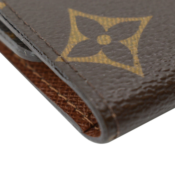 LOUIS VUITTON Monogram Canvas 6 Key Holder Brown