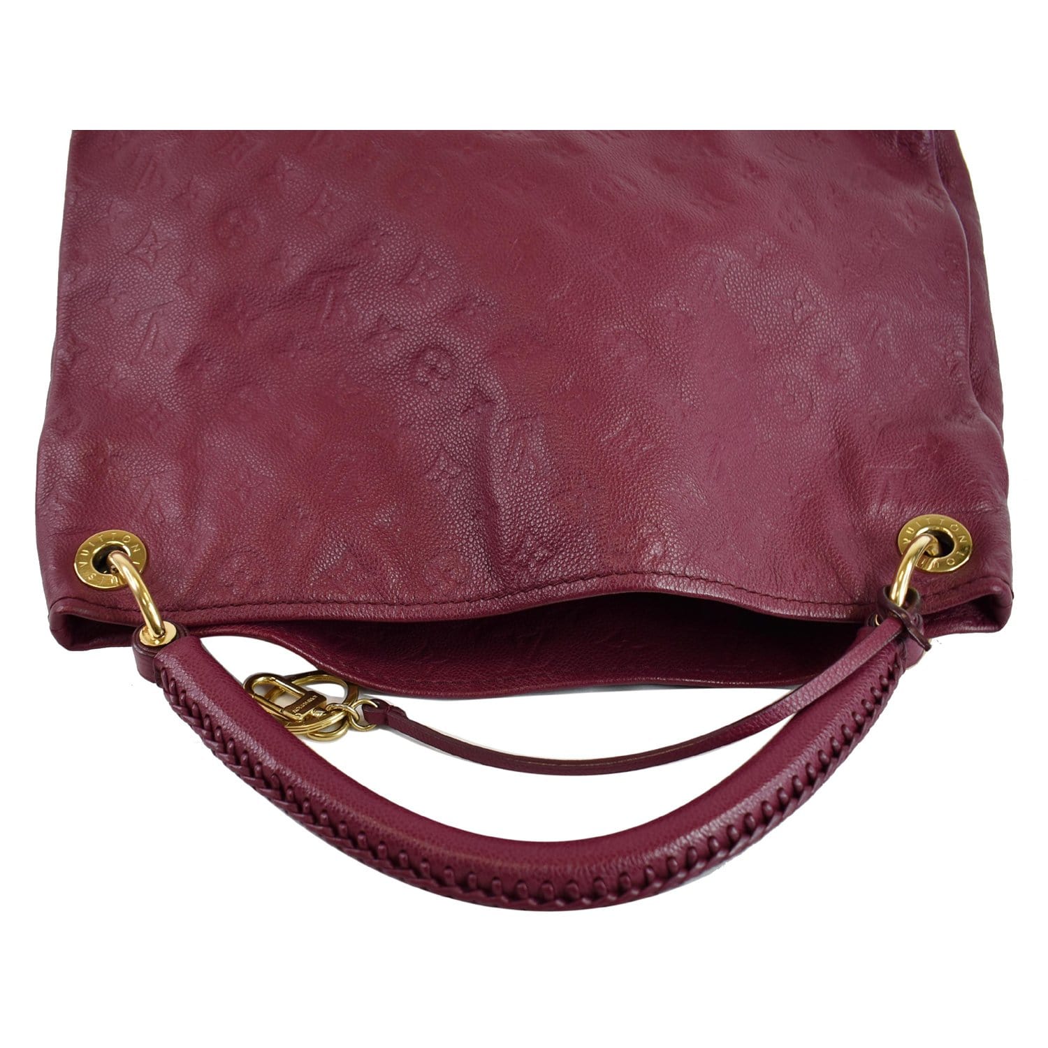 Artsy leather handbag Louis Vuitton Purple in Leather - 36856422