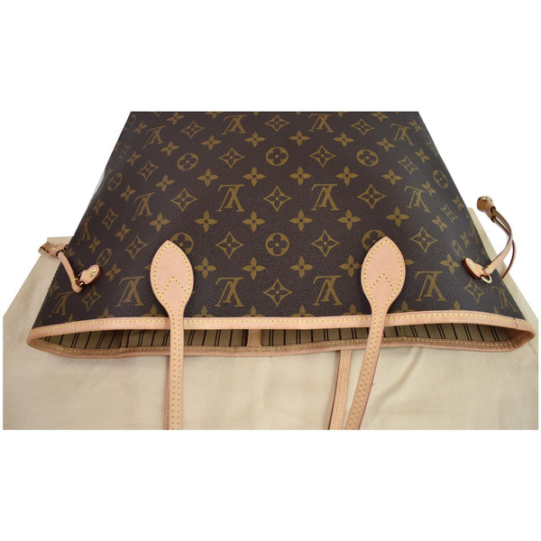 Louis Vuitton Neverfull MM Monogram Canvas Tote Bag - top preview