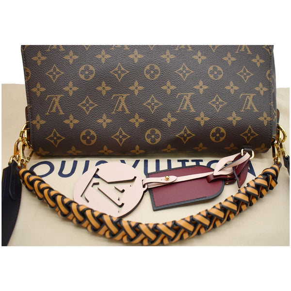 LOUIS VUITTON Beaubourg MM Monogram Canvas Shoulder Bag Brown