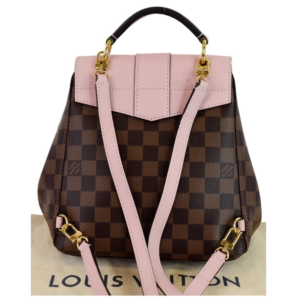 LOUIS VUITTON Clapton Damier Ebene Backpack Bag Magnolia
