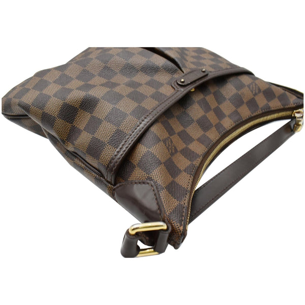 Louis Vuitton Bloomsbury PM Damier Ebene bag side  view