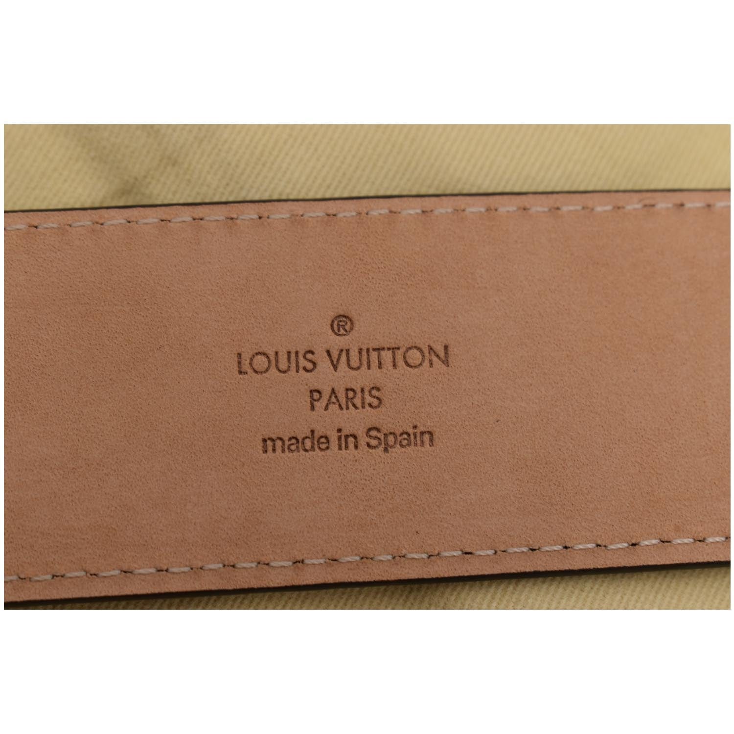 Where Are Real Lv Belts Made