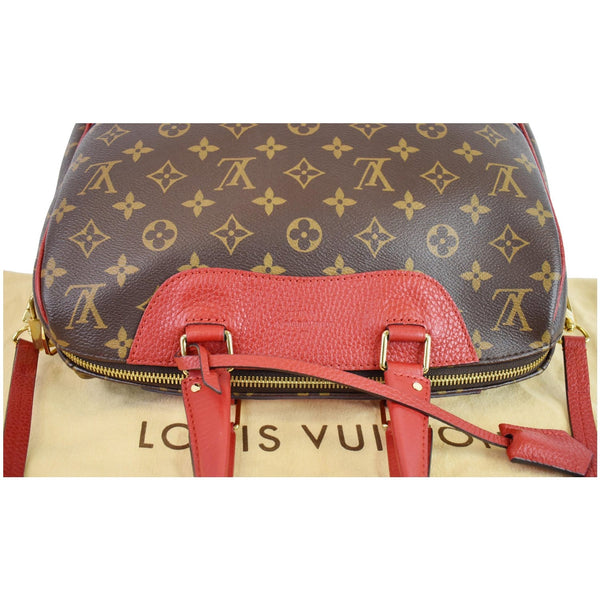 LOUIS VUITTON Retiro NM Monogram Canvas 2Way Shoulder Bag Red