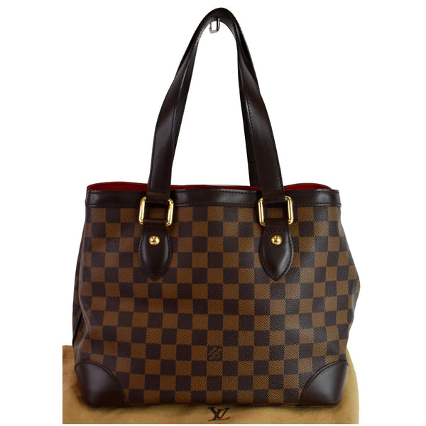 LOUIS VUITTON Hampstead PM Damier Ebene Shoulder Bag Brown