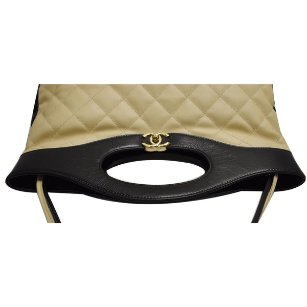 Chanel Large 31 Shopping Shoulder Bag - hole design handle