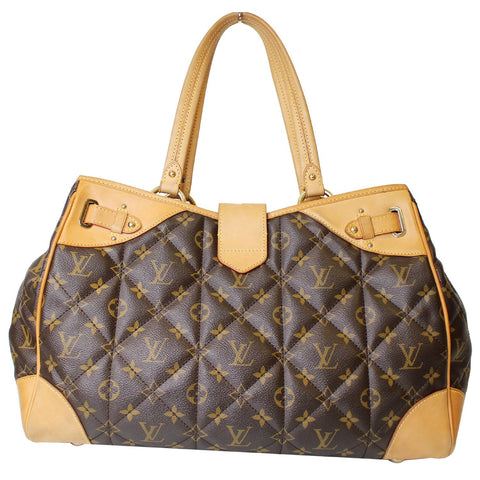 Louis Vuitton Etoile Shopper Monogram Canvas Shoulder Bag Brown for sale