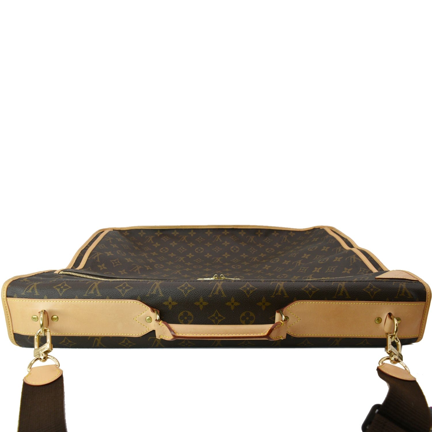 Original Antique Louis Vuitton Garment Travel Bag Monogram Auction