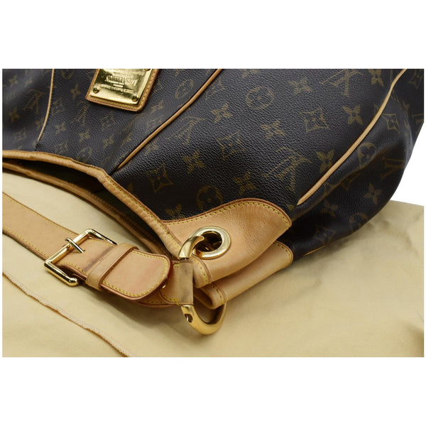 LOUIS VUITTON Galliera GM Monogram Canvas Tote Shoulder Bag Brown