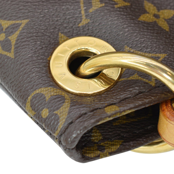 LOUIS VUITTON Artsy MM Monogram Canvas Shoulder Bag Brown