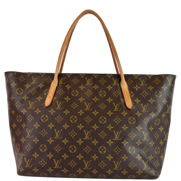 LOUIS VUITTON Raspail MM Monogram Canvas Shoulder Bag Brown