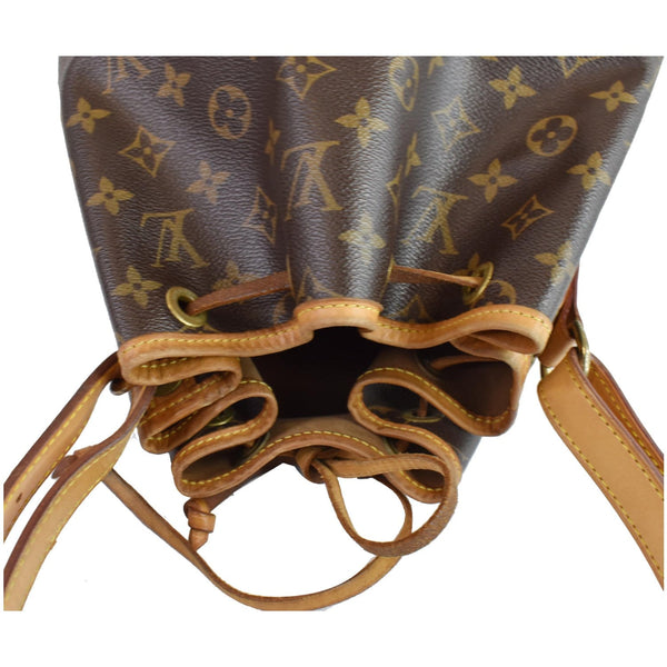LOUIS VUITTON Large Noe Monogram Canvas Shoulder Bag Brown
