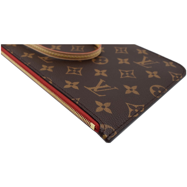 Louis Vuitton Neverfull MM Monogram Canvas Wristlet Pouch