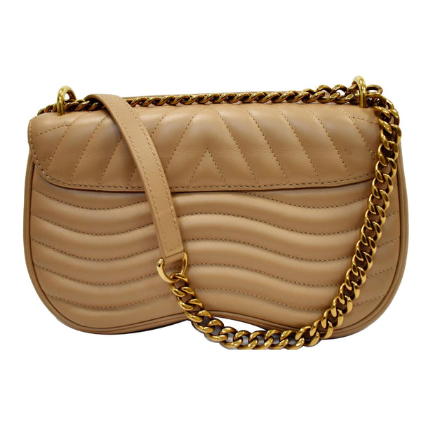 Louis Vuitton New Wave Chain MM Calfskin Leather Bag - shoulder chain
