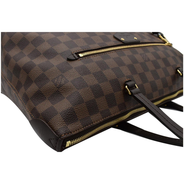 LOUIS VUITTON Iena MM Damier Ebene Shoulder Bag Brown