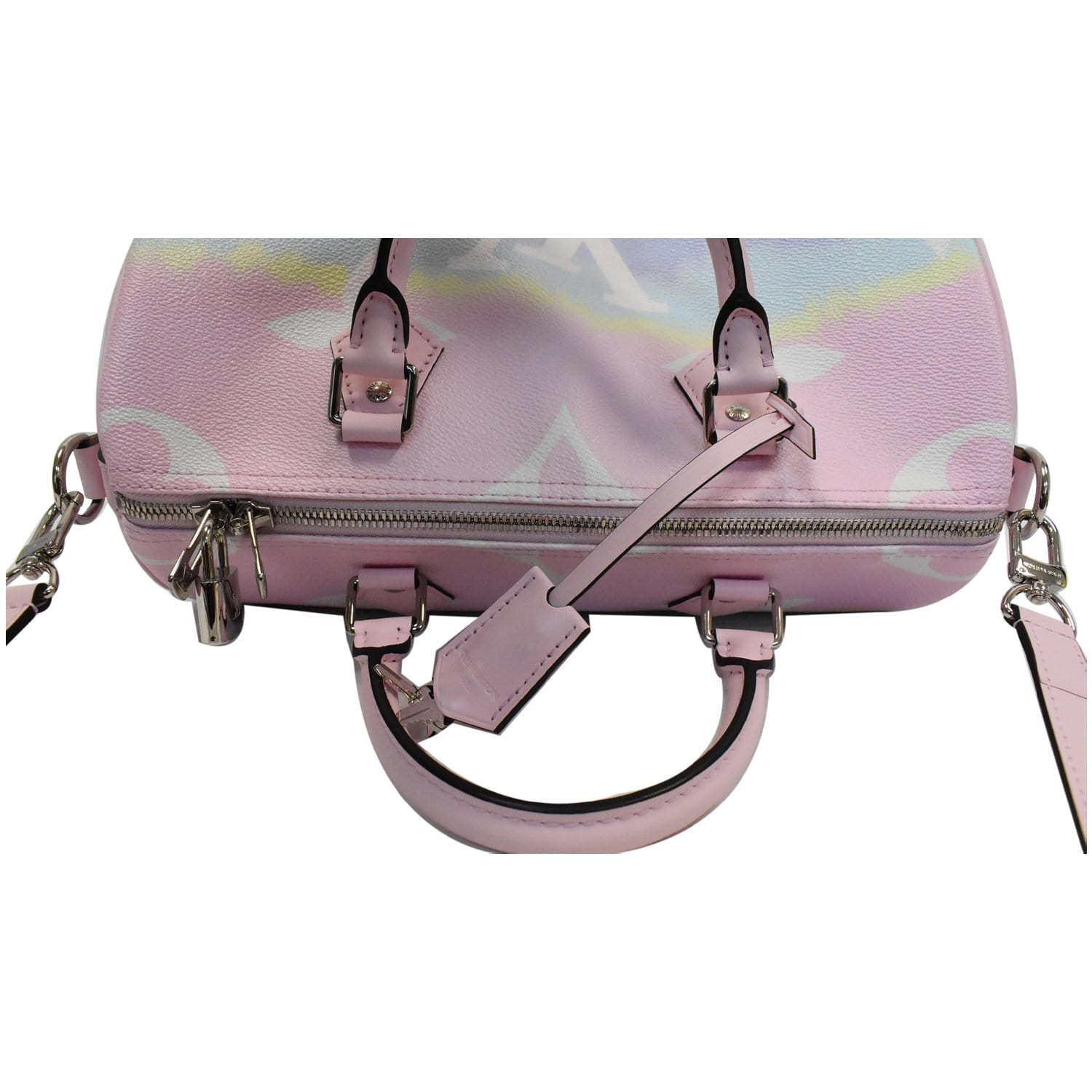 Louis Vuitton Monogram Escale Speedy Bandouliere 30 Pink ref.782655 - Joli  Closet